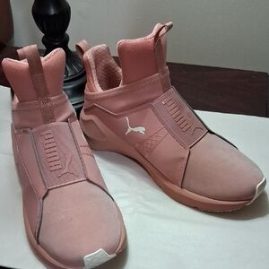 Puma Women's Blush Pink Slip-On Sneakers